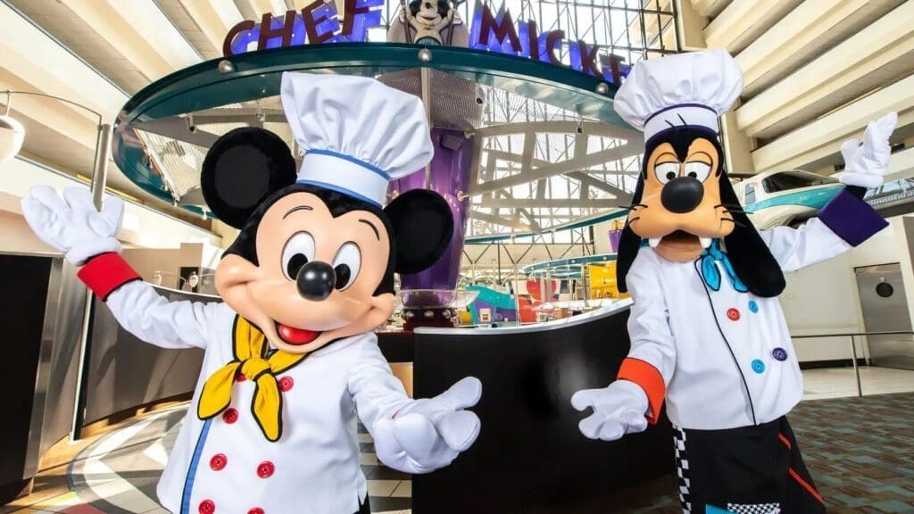 Chef Mickey's Characters