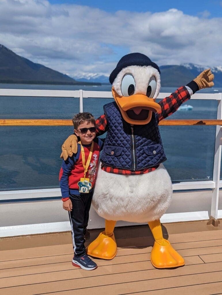 Alaska Disney Cruise with Donald Duck