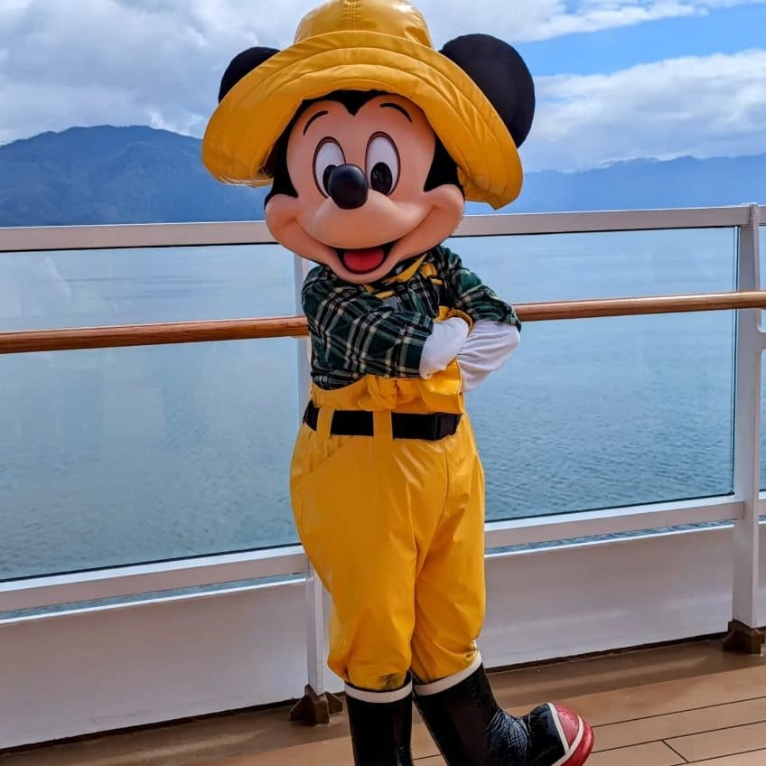 Mickey Mouse Alaska attire