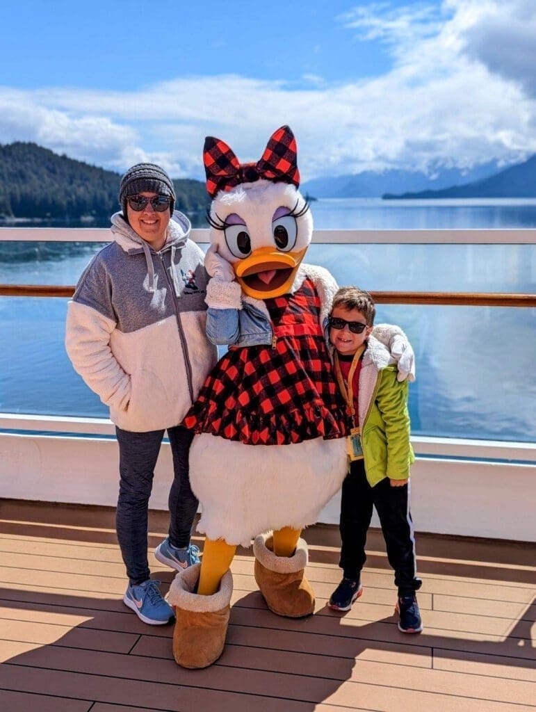 Disney Cruise with Daisy Duck