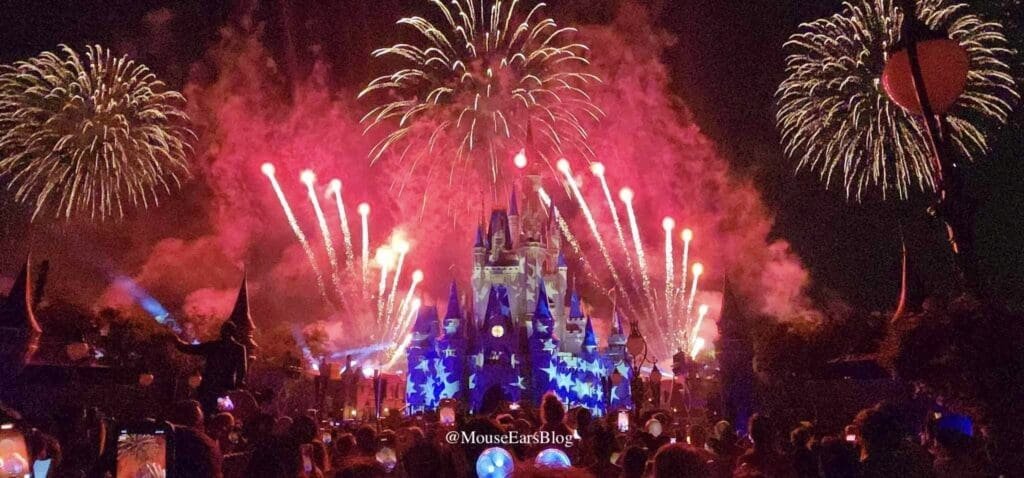 Celebrating 4th of July at Walt Disney