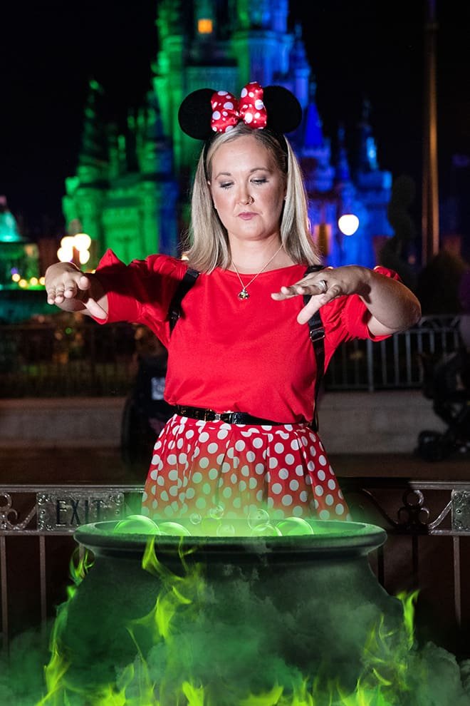 Disney's Halloween Magic Shot near Casey's Corner